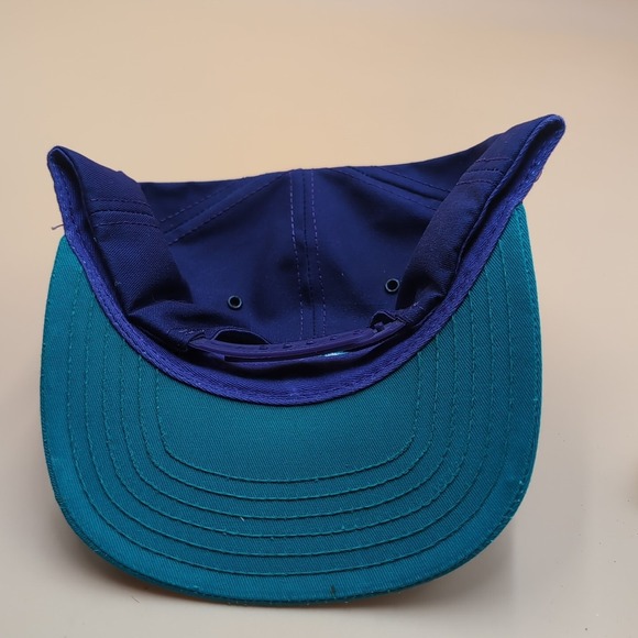Vtg Purple Teal " Make It‎ A Bud Light" Hat One Size Fits All USA Snapback NWOT - Picture 5 of 13
